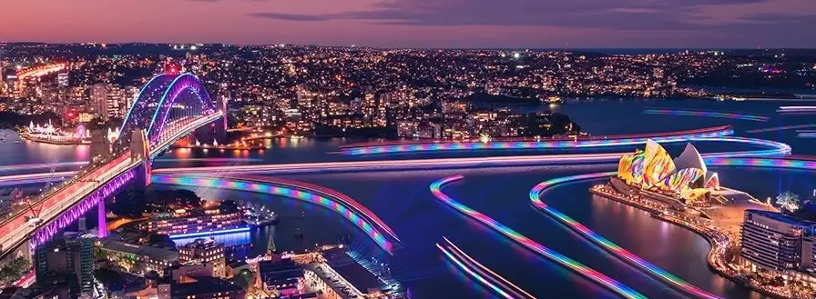 What is the Best Way to See the Vivid Sydney Light Displays?